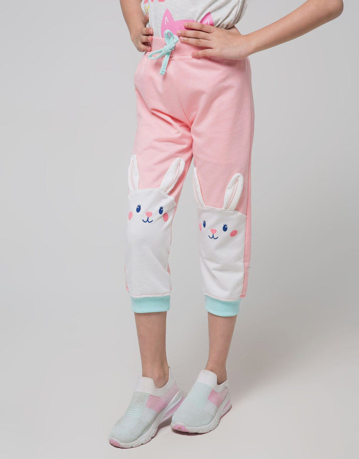 Little M Jogger Knit Aplikasi Bunny