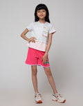 Little M Dino Love Mommy Celana Pendek Anak Perempuan