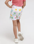 Little M Short Pants Full Print Animal Head