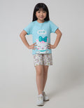 Little M Unicorn Heart Celana Pendek Anak Perempuan