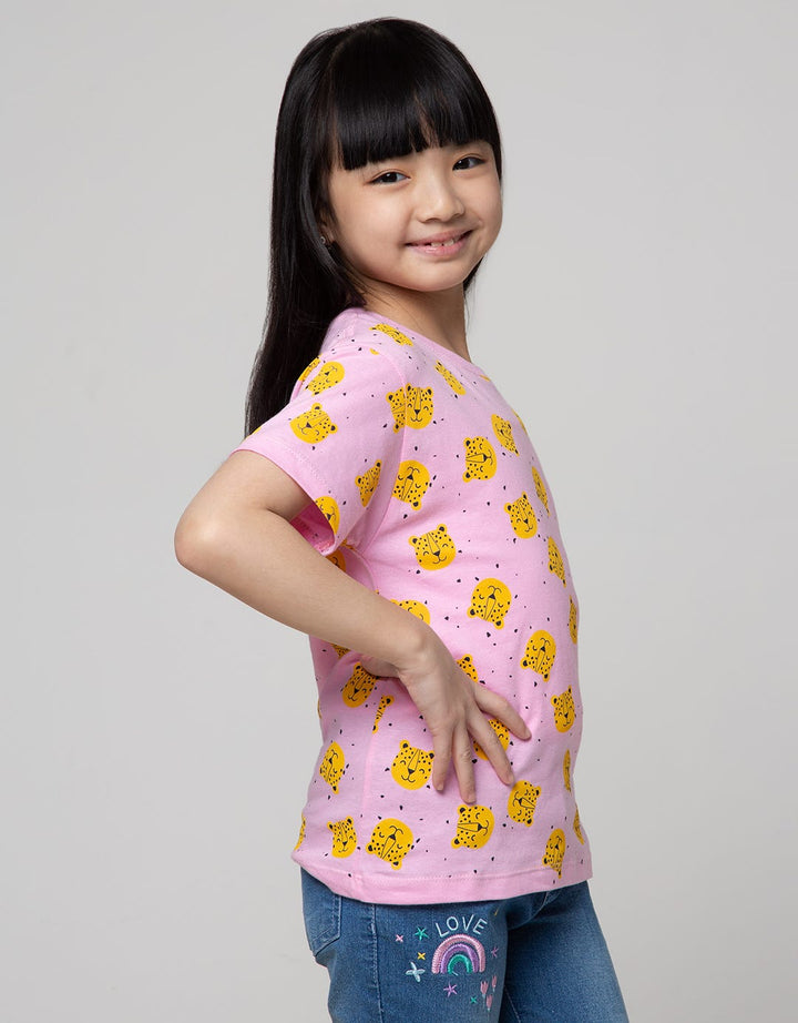 Little M Short Sleeve Midi Dress Lengan Ruffle Kantong Kucing