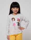 Little M Long Sleeve T-Shirt Non Ribbon Skirt Application