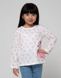 Little M Long Sleeve T-Shirt Sablon Print Flaminggo