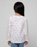 Little M Long Sleeve T-Shirt Sablon Print Flaminggo
