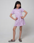Little M Hoody Ruffle Midi Dress
