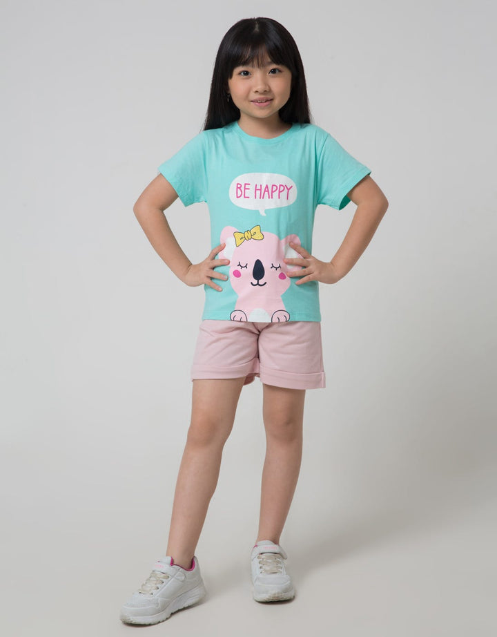 Little M Knitted Short Girls Shorts