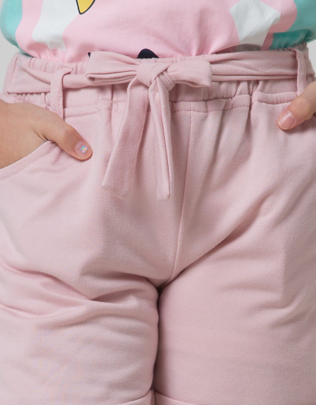 Little M Knitted Short Girls Shorts