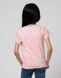Little M Short Sleeve T-Shirt Small Dots Smile Kidots1