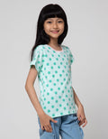 Little M Short Sleeve T-Shirt Dots Unicorn