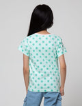 Little M Short Sleeve T-Shirt Dots Unicorn