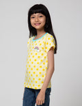Little M Short Sleeve T-Shirt Dots Rainbow