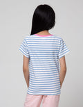 Little M Short Sleeve T-Shirt Stripe Panda