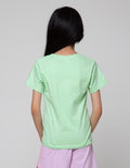 Little M Short Sleeve T-Shirt Print Food Wording Rainbow Egg Happy Day