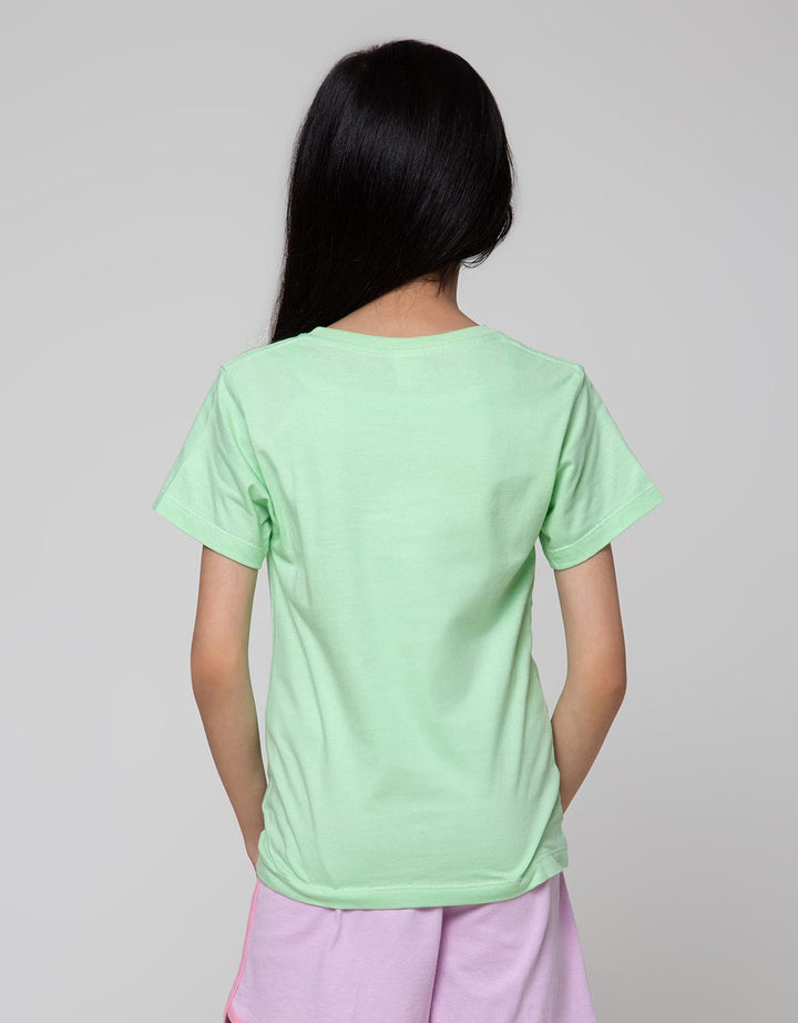 Little M Short Sleeve T-Shirt Print Food Wording Rainbow Egg Happy Day
