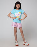 Little M Short Sleeve T-Shirt Print Food Wording Ice Cream Be Funny