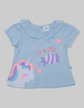 Pipiniko Short Sleeve T-Shirt Top Unicorn