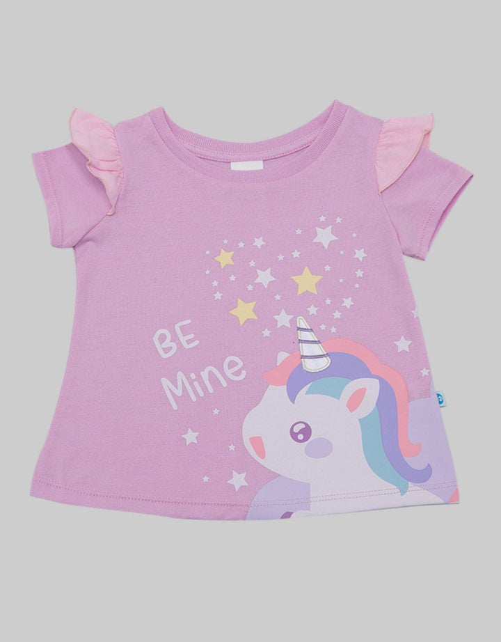 Pipiniko Short Sleeve T-Shirt Top Babyterry Be Mine