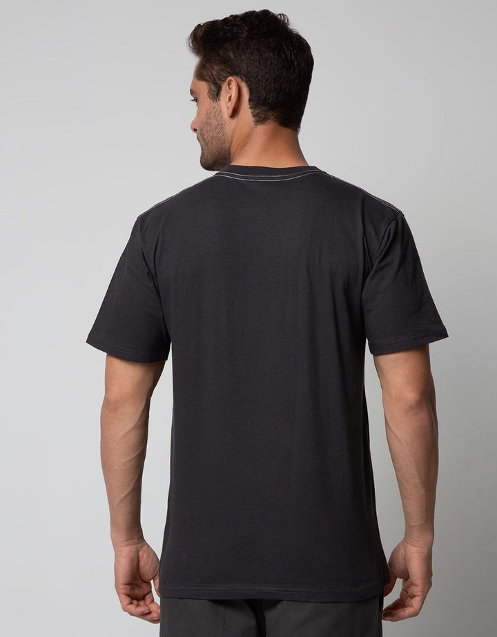 T Zone Short Sleeve T-Shirt Print Photoprint Monochrome Retro