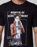 T Zone Short Sleeve T-Shirt Print Anime 1