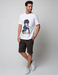 T Zone Short Sleeve T-Shirt Print Anime 2