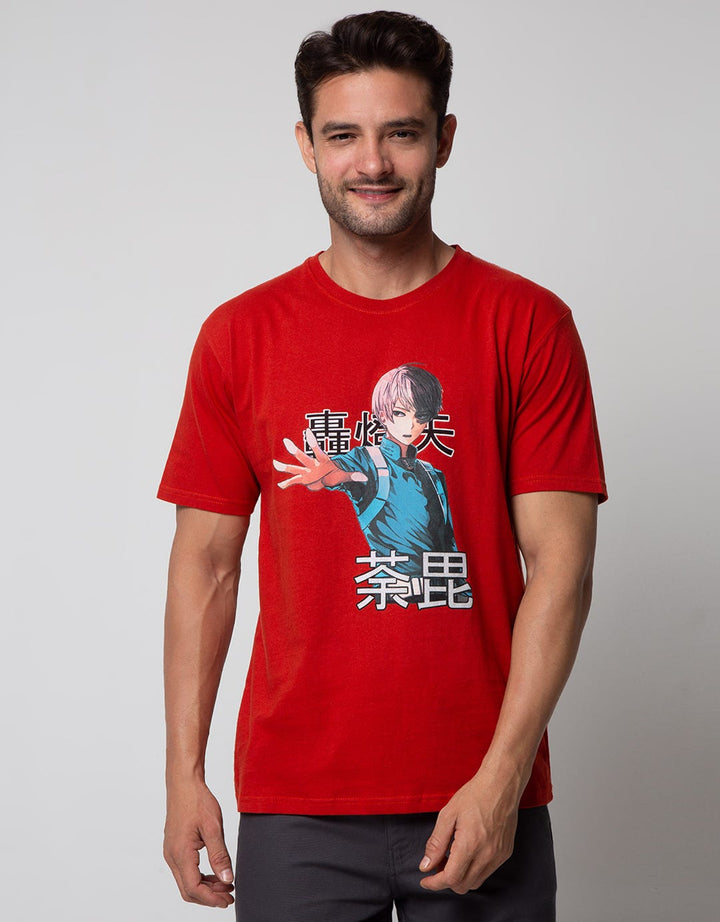 T Zone Short Sleeve T-Shirt Print Anime 5