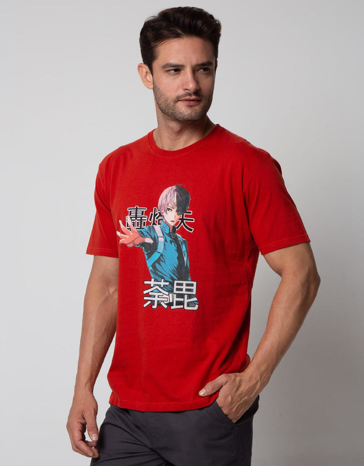 T Zone Short Sleeve T-Shirt Print Anime 5
