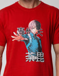 T Zone Short Sleeve T-Shirt Print Anime 5
