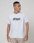 T Zone Short Sleeve T-Shirt Fullprint Imaginery Letter - Influe