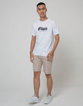 T Zone Short Sleeve T-Shirt Fullprint Imaginery Letter - Influe