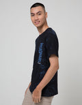 T Zone Short Sleeve T-Shirt Fullprint Imaginery Letter - Vision