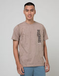 T Zone Short Sleeve T-Shirt Fullprint Imaginery Letter - Vision