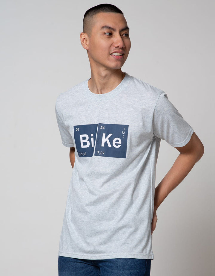 T Zone Short Sleeve T-Shirt Big Size Print Bike