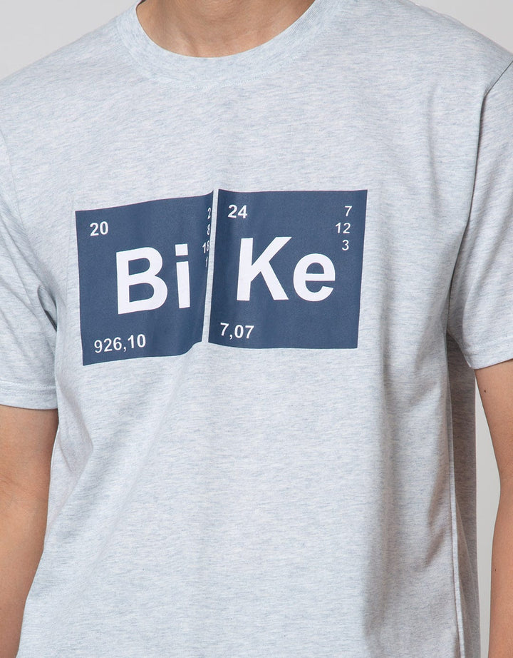 T Zone Short Sleeve T-Shirt Big Size Print Bike