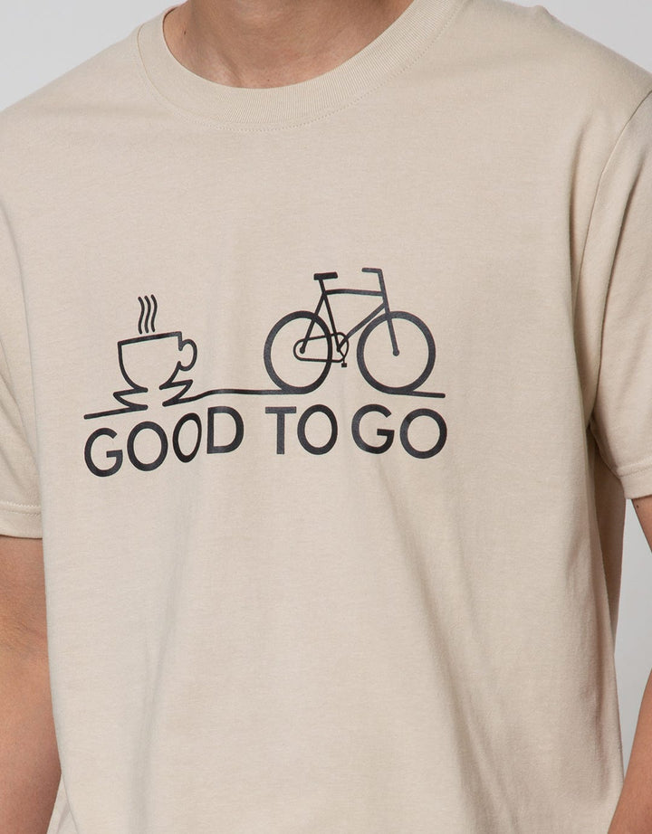 T Zone Short Sleeve T-Shirt Big Size Print Good To Go