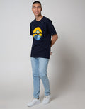 T Zone Short Sleeve T-Shirt Big Size Print Scooter