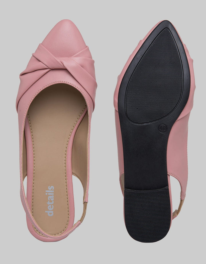 Details Slingback Shoes Twist