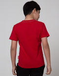 Marvel Spiderman Face Jaring Slub T-Shirt