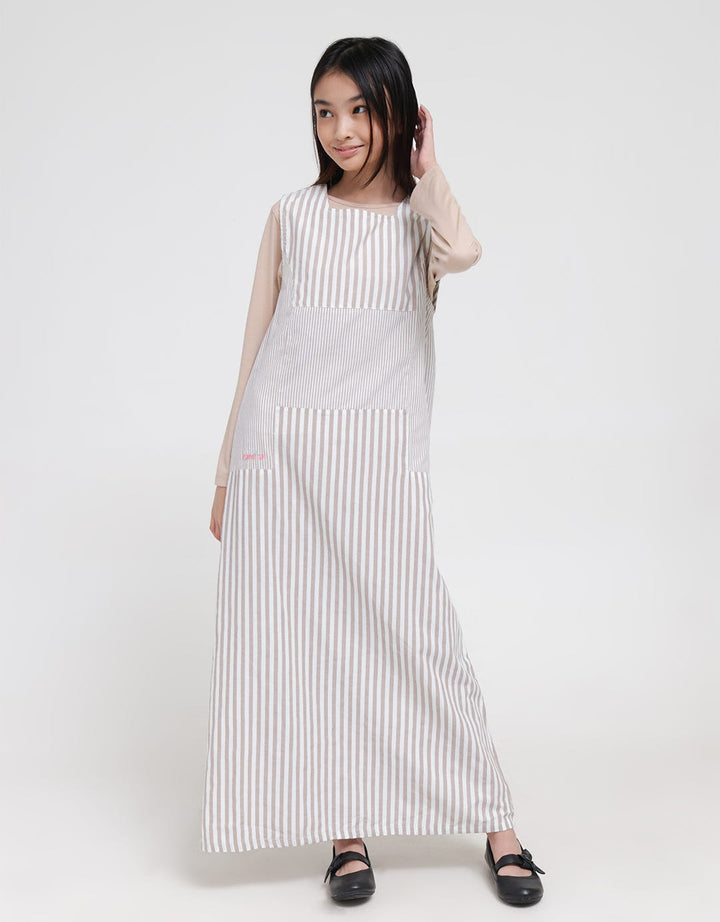 Cardinal Kids Girl Stripe Down Dress