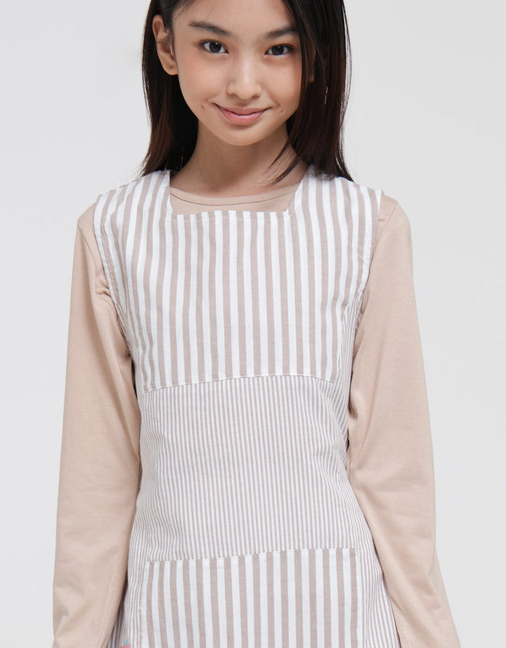 Cardinal Kids Girl Stripe Down Dress