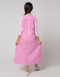 Cardinal Kids Girl Ragar3 Plaid Muslim Dress