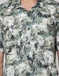 Watchout Casual Fully Leaf Men's Shirt