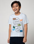 Little M Short Sleeve T-Shirt Car Racer Kids