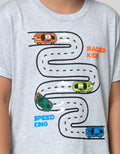 Little M Short Sleeve T-Shirt Car Racer Kids
