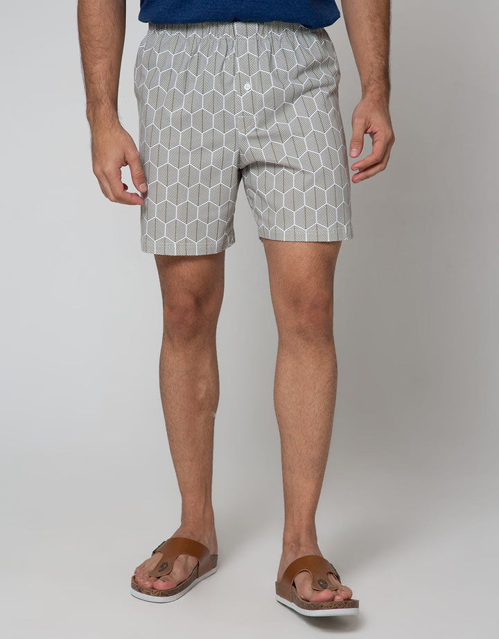 Cole Boxer Knit Hexagon