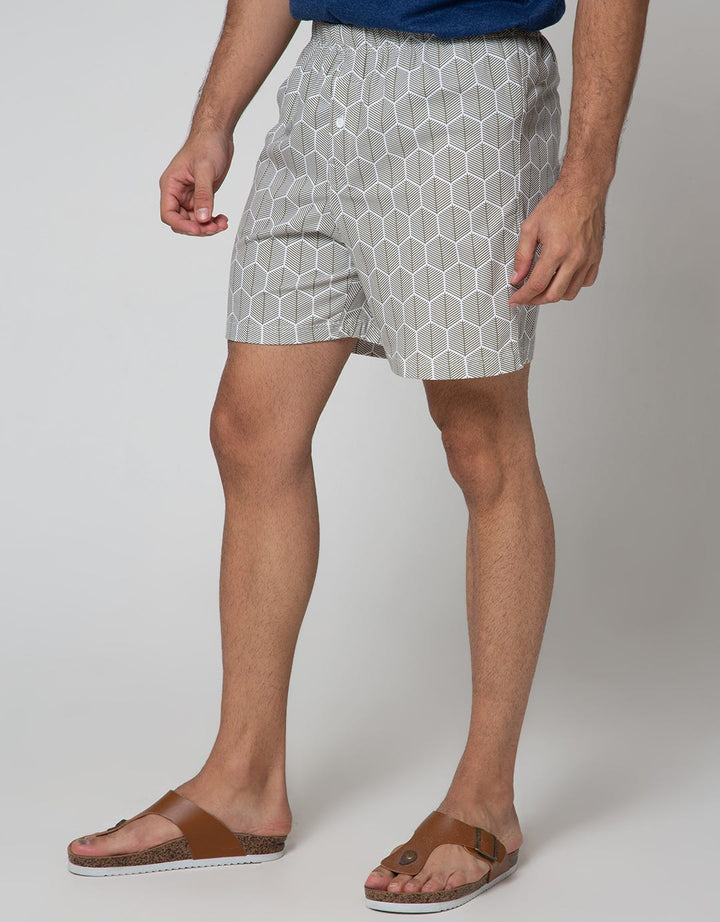 Cole Boxer Knit Hexagon