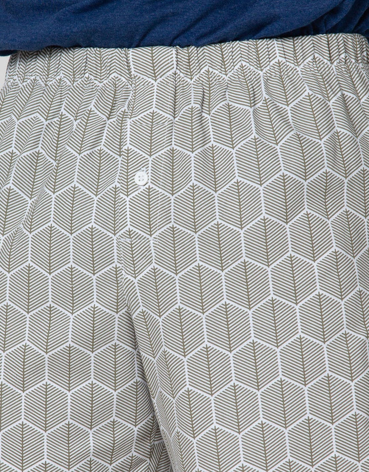 Cole Boxer Knit Hexagon