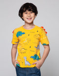 Little M Short Sleeve T-Shirt Dino Cucuk Shoulder