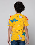 Little M Short Sleeve T-Shirt Dino Cucuk Shoulder