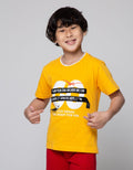 Little M Short Sleeve T-Shirt Twilltape Print