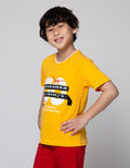 Little M Short Sleeve T-Shirt Twilltape Print